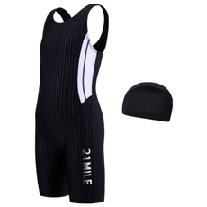 21마일 여아용 아동 주니어 초등학생 5부 수영복