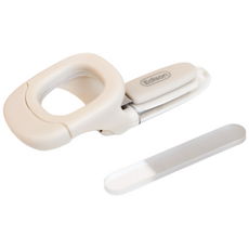 에디슨 LED 돋보기 손톱깎이, 1개, EN2148 아이보리