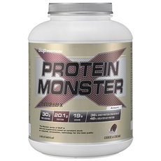 BUP 프로틴몬스터 X 쿠키앤크림맛 2kg 헬스보충제 단백질보충제, 1개