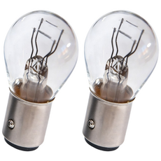 ProTap 1157 브레이크등 더블 전구 자동차검사 더블 황색 12V 21/5W, 2개, 28mm