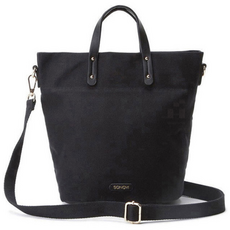 소노비 여성 콩장식 에코백 SVEFHB600BK