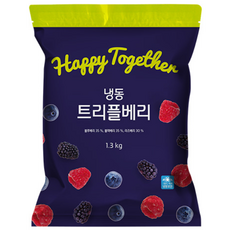 [생활앤] 냉동 트리플베리 1.3kg, 2개