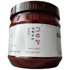 (자가소비용)감토정 저염 개복숭아 보통맛 고추장 1kg/2kg, 1개, 1kg