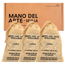 마노델아르떼 샤쉐 니치퍼퓸 걸이형 옷장방향제, 25g, 3개, 바질 앤 네롤리