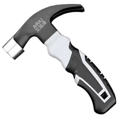 AIRAJ 미니망치 100z 고탄소강 자성못흡착 미끄럼 방지 감진장치 1개 가정용 DIY 공작실 전용 경량 망치, 미니 해머입니다