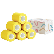 이티씨몰 자가점착 밴드 7.5cm 압박붕대 5+1 옐로우