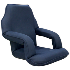 라꾸라꾸 의자 팔걸이 좌식의자 M 체어, 블루, 1개