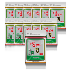 소문난삼부자 재래식탁김, 15g, 12개