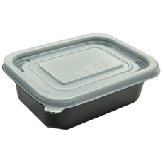 사각죽용기 반죽용기 흑색(소) 300ml 50개세트, 50, 50세트