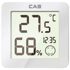 카스 디지털 온습도계 T023, WHITE, 1개