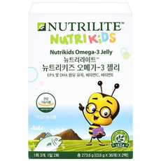 암웨이 뉴트리키즈 오메가젤리/어린이 오메가-3, 1개