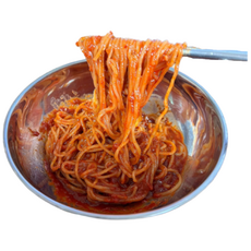 면마을 새콤달콤매콤쫄면 10인분 세트밀키트, 매운불쫄면, 10개, 200g