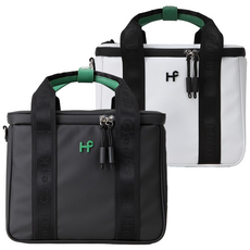 힐크릭 골프 보냉백 스퀘어 아이스 쿨러백 대용량, 화이트