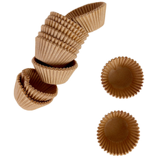 28파이 미니 머핀컵 핑거푸드 초콜릿 디저트 후식 제과 베이킹 포장, 200개, 브라운