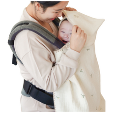 거즈 아기띠워머 (4계절) 아기 가리개 햇빛가리개 신생아 가리개 임신/출산/백일선물 아기이불 거즈이불 낮잠이불 수유가리개 봄달, 데이지