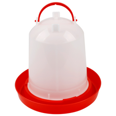 KCJ 닭모이통 닭물통 닭 병아리 모이통 물통 사료통 자동 급식 급수기 물주기, +B 03.반자동 물통 6L, 1개