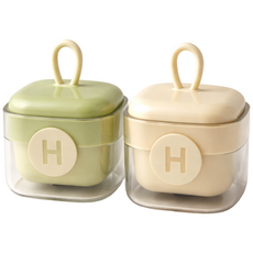 1+1 리브스탠다드 휴대용 미니 물세척 반영구 돌돌이, 1세트