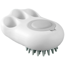 라이톰 반려동물 2in1 샴푸 브러쉬, 그레이, 1개