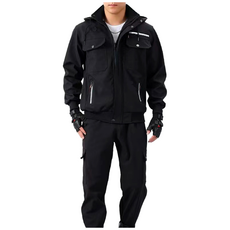 [마감 특가]방풍 방수 방한 기모안감 실외복 분리형 상하세트 낚시복 작업복 현장 용접 근무