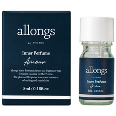 allongs 女性私密處香氛精油 玫瑰花海, 5ml, 1入