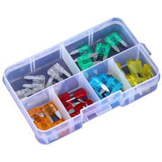 (제이케이) 카 자동차용 휴즈 퓨즈 FUSE 신형 미니 mini fuse 40pcs CAR FUSES, 1개