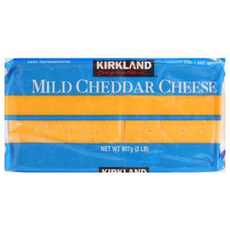 코스트코 KIRKLAND 커클랜드시그니쳐 마일드체다치즈 907g, 1개