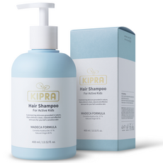 Kipra 孩童溫和頭皮護理洗髮精, 1組, 400ml