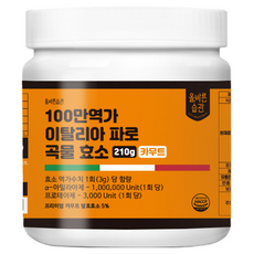 올바른습관 100만역가 카무트 파로 곡물 효소 미숫가루맛, 1개, 210g