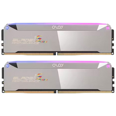 OLOy 메모리 DDR5-6000 CL32 BLADE RGB MIRROR 패키지 32GB(16Gx2) 하이닉스 A다이 Unlock SI PC 메모리, 16GB, 2개
