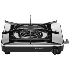 린나이 HI-170P 1구 가스레인지 업소용레인지 스텐레스 버너 강력한 고화력 버너 소화안전장치, 블랙, LPG, 1개