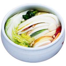 [함채김치] 프리미엄 백김치 1.7kg 무설탕 무조미료 국내산 아삭하고 시원한 물김치, 1개