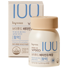 Vfood 綜合維他命B補充錠, 60顆, 1罐