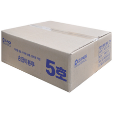 손잡이봉투 5호(왕대) 2000장 31(44)x54cm (흰/검/청/청유/노랑), 흰색, 2000개