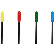 스프링 미니 안전폴대 인테리어 차량용 깃봉 초보운전 안전폴, 노랑