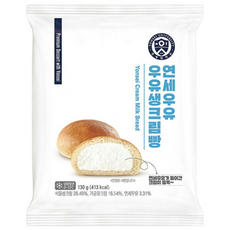 연세우유 우유생크림빵, 3개, 130g