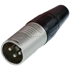 REAN RC3M / 리안 XLR (수) 커넥터 실버