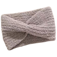 Johnny Free寬洗臉髮帶, 1個, 灰色