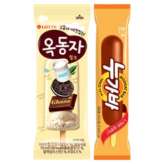 롯데 옥동자 20개+누가바 20개, 1세트, 70ml
