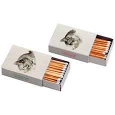 제오캣 스페셜 빈티지 성냥 세트, 혼합색상, 1세트