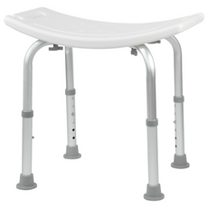 와이스필 욕실 보조의자, 1개, 화이트