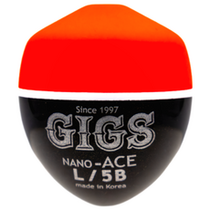 긱스코리아 나노에이스(반유동) 원투 장타찌 구멍찌 중중심 수제 고감도 바다낚시찌 찌낚시, 1개, 5B호