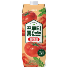 서울우유 프루티홈 토마토, 9개, 1L