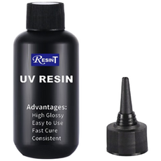 100g UV 레진 공예 재료 - LED 자외선 경화 레진 고점도 용액, Transparent, 1개