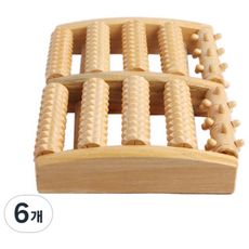 Tree 에코우드 발지압판, 6개