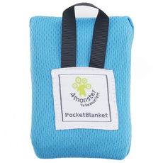 초경량 1인용 미니 포켓 방수 돗자리, 블루