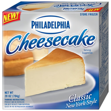 필라델피아 치즈케이크 794g(28oz 10조각 플레인), 1개, 794g