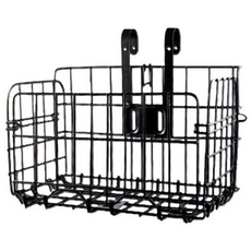 천끝 접이식 원터치 자전거 대형 바구니 바스켓 탈부착 위치조절가능, 1개, 0124-A자전거 대형 바구니2401-A