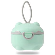 DING DONG PET 狗狗 Ruen 迷你便攜式飼料儲存盒 小型, 薄荷綠, 1個, 150ml