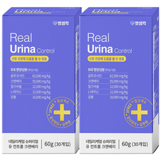 펫생각 고양이 강아지 신장 신부전 영양제 관절 요로결석 혈뇨 방광염 비뇨 질환 보조제 크랜베리 귀리, 30회분, 유리너리+결석, 2개