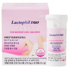 락토필듀오 질 유산균, 30정, 1개